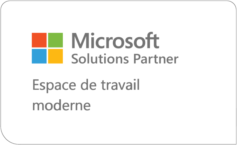 logo Microsoft espace de travail moderne