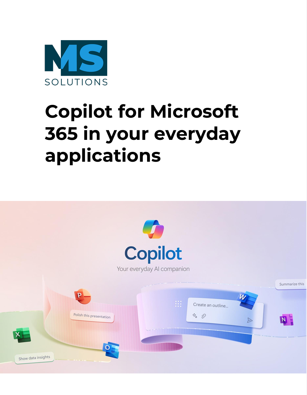 Copilot for Microsoft 365 in your everyday applications - MS Solutions